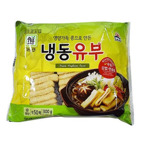 대림선 냉동유부 300g, 2개