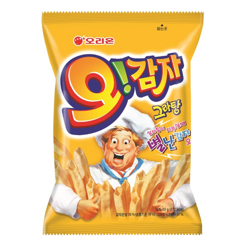 오리온 오감자 그라탕 스낵, 50g, 3개