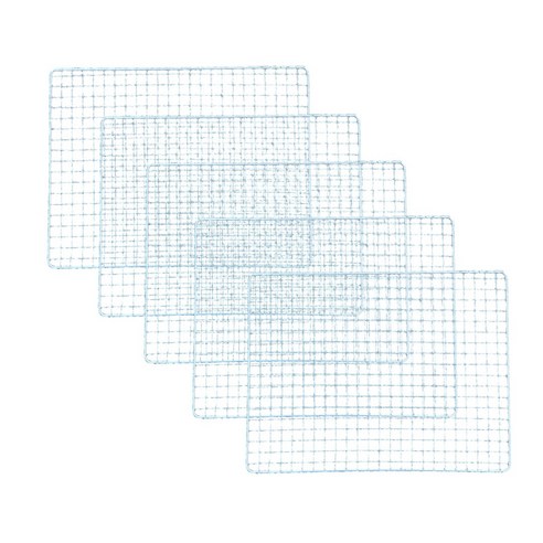 우주캠핑 일회용 석쇠 (올인원 바베큐그릴 전용), 5장