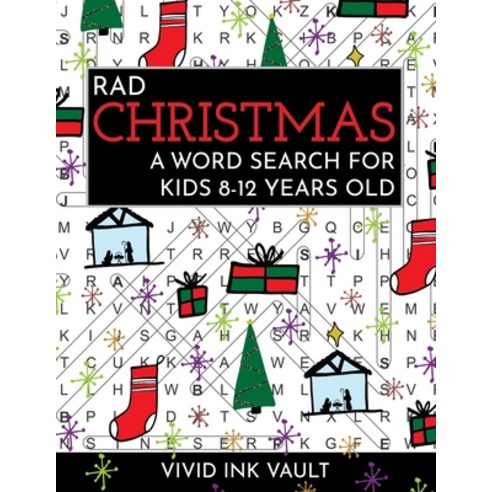 (영문도서) Rad Christmas - A Word Search for Kids 8-12 Years Old Paperback, Independently Published, English, 9798718473223