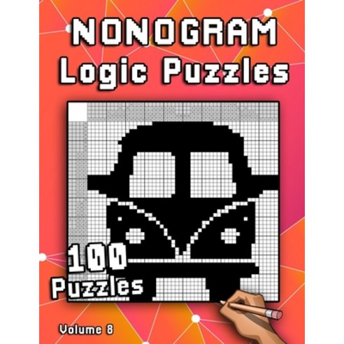 Nonogram Puzzles: Challenging Hanjie puzzle collection with japanese picture riddles - Fun brain tea... Paperback, Independently Published