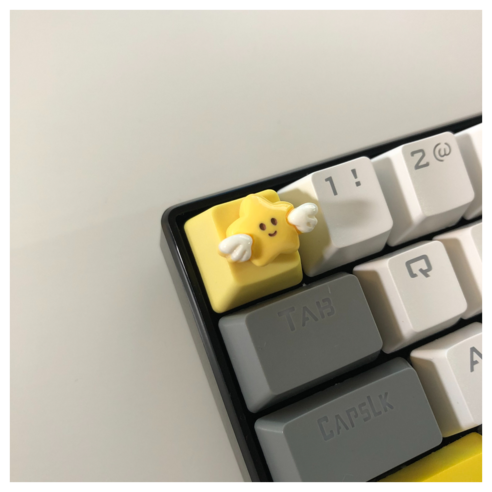 포인트 키캡 esc 캔디, 하트