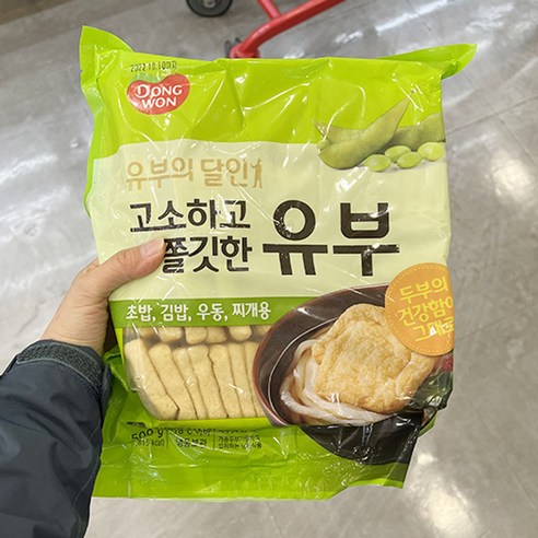 동원 유부(냉동) 180g, 5개