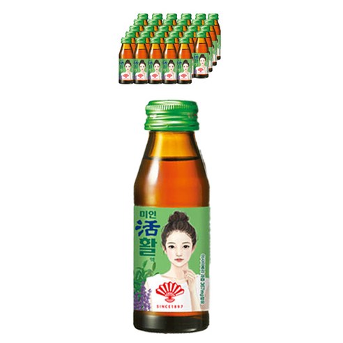 부채표 미인활 여성소화제, 75ml, 120병