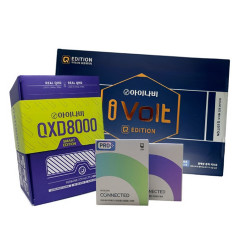 QXD8000 아이나비 QXD8000 스마트에디션+커넥티드 프로플러스+BAB-115Q 보조배터리 풀패키지