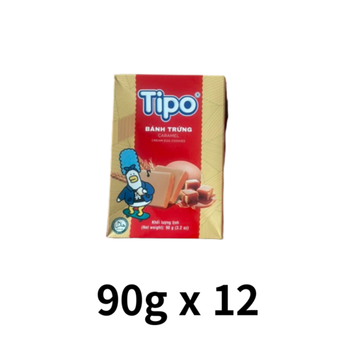 티포 카라멜 쿠키, 90g, 2개