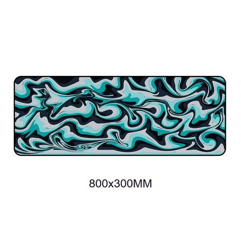 YJQ 대형 800x300 2/3mm 게이머 데스크 패드 노트북 마우스 매트 게임용 마우스 패드 XL 마우스 패드 PC 컴퓨터 키보드 데스크 매트 액세서리 카펫, YT-010-80X30_2MM Thickness