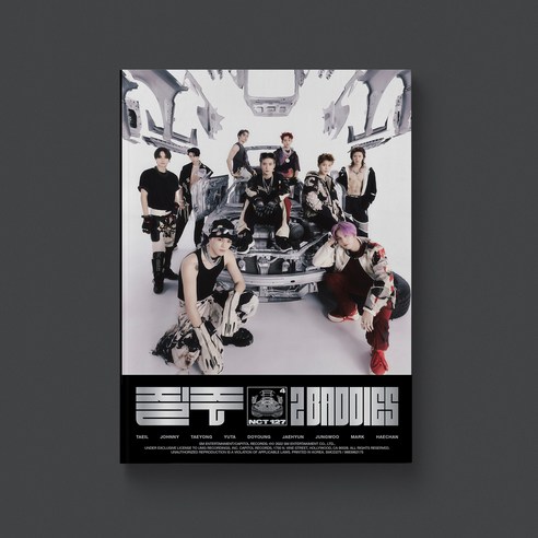 NCT 127 - 정규앨범 4집 '질주 (2 Baddies)' (Photobook Ver.) (Faster 검정 ver.), 미개봉새상품