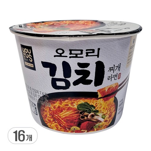 팔도 오모리 김치찌개라면 큰컵 150g