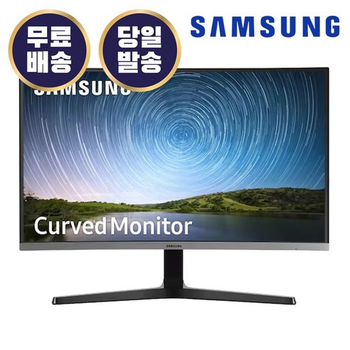 삼성전자 C27R502 삼성모니터 27인치 커브드 VA FHD LC27R502FHKXKR