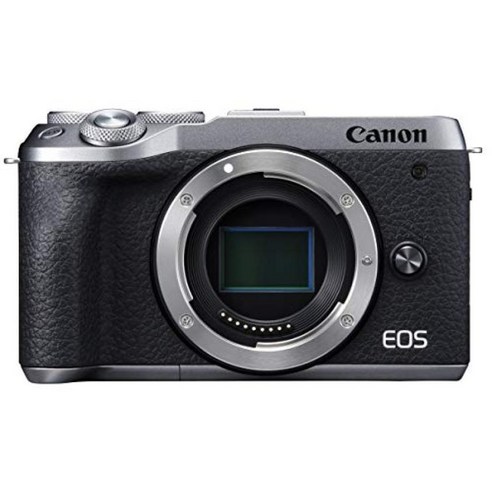 캐논dslr Canon 미러리스 일안 카메라 EOS M6 Mark II 바디 실버 EOSM6MK2SL-BODY Best Top5