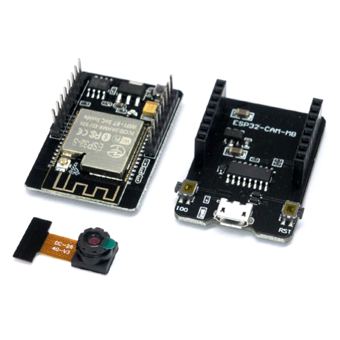 ESP32 CAM 보드/ OV2640 카메라/USB-시리얼 통신 어댑터, 1개