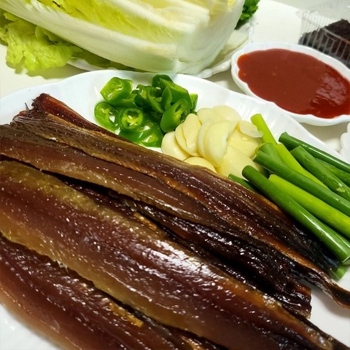 구룡포직송 30년장인의 쫀득한 과메기, 완전손질 야채세트