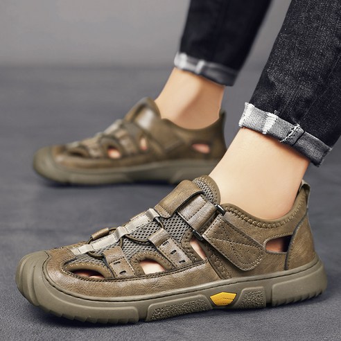 발 땀 걱정 없이 쾌적하게! POMTOR 남자 샌들로 스타일과 편안함을 한번에!