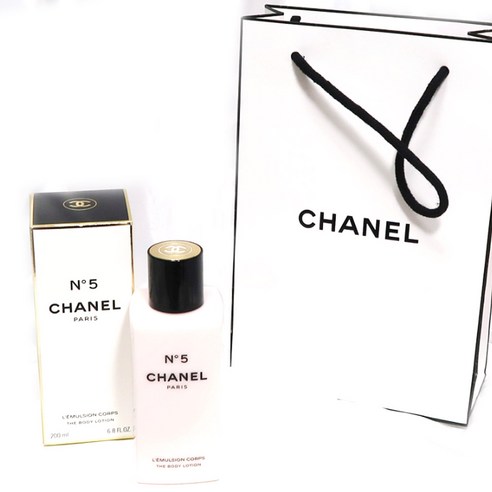 샤넬 넘버 5 바디 로션 (백화점 선물 포장), 200ml (선물 포장 + 쇼핑백) 샤넬가브리엘향수 샤넬 넘버 5 바디 로션 (백화점 선물 포장), 200ml (선물 포장 + 쇼핑백) 샤넬가브리엘향수