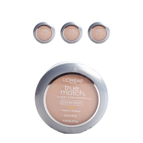 로레알파리 트루 매치 슈퍼-블렌더블 파우더 9.5g, Nude Beige, 4개