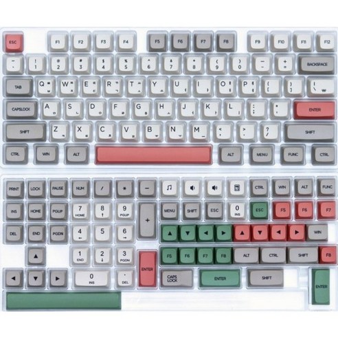 사오파오 9009 키캡 PBT XDA (142키), 한글 각인