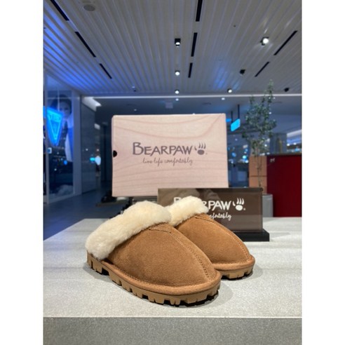 베어파우(BEARPAW) MARY 마리 겨울 털슬리퍼 K814002ND-W