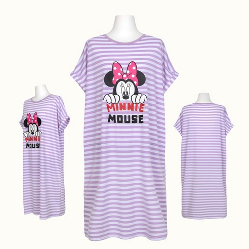 사랑스러움과 편안함을 담은 [디즈니] 정품 홈웨어 미니마우스 원피스로 달콤한 휴식을!