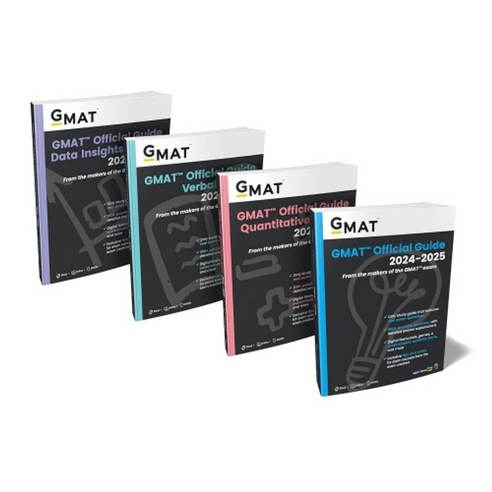 GMAT Official Guide 2024-2025 Bundle:Books + Online Question Bank, GMAT Official Guide 2024-202.., Gmac(저),Wiley-Aiche.., Wiley-Aiche