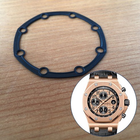 호환 AP Audemars Piguet Royal Oak Offshore 42mm 크로노 그래피 자동 시계 26470 26170 부품 도구 용 고무 방수 링 오데마피게