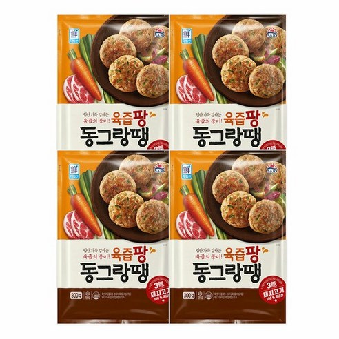 대림선 육즙팡 동그랑땡, 300g, 8개