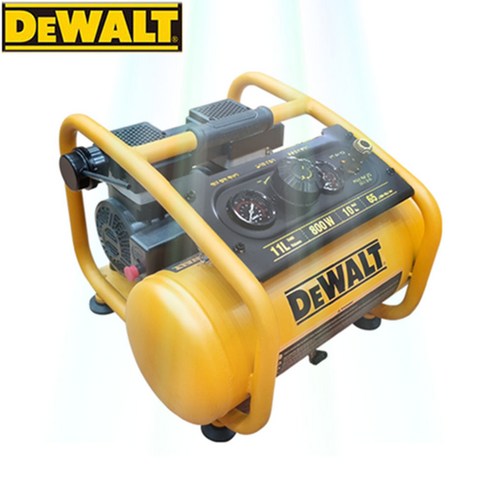 디월트 오일리스 콤프레서 11L 조용한 고출력 DXCM3301181, 1개 디월트콤프레샤