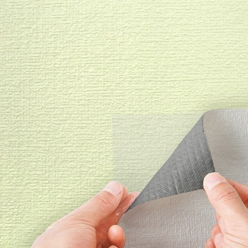 쿠셔니벽지 폭 50cm x 20m 격자무늬 스티커 접착식 붙이는 벽지 곰팡이방지 오염방지 단열폼, 그린