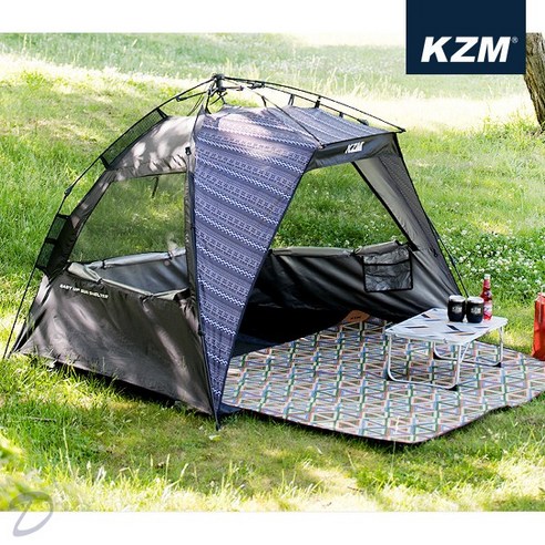 편리함과 개방감을 동시에 누리는 휴대용 그늘막 텐트