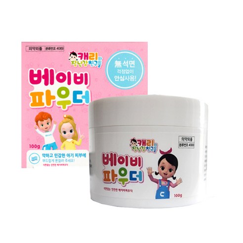캐리와장난감친구들 베이비 파우더, 100g, 4개 성인베이비파우더 Best Top5 캐리와장난감친구들 베이비 파우더, 100g, 4개 성인베이비파우더 Best Top5