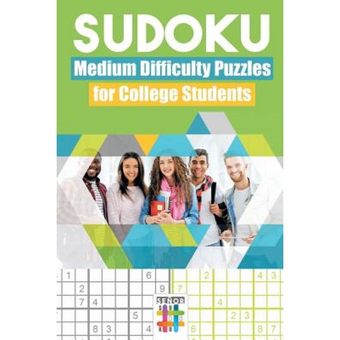 Sudoku Medium Difficulty Puzzles for College Students Paperback, Senor Sudoku, English, 9781645214595