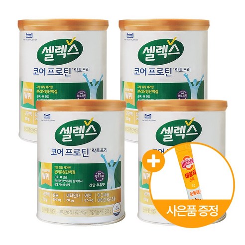 셀렉스 코어 프로틴 락토프리 304g 분리유청단백질 락토프리단백질 사은품 증정, 1개