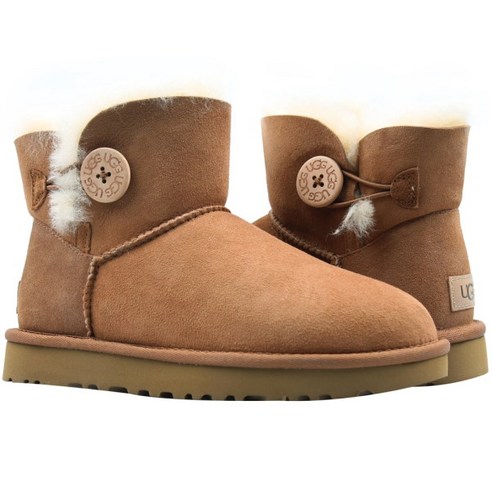 추천제품 [UGG] 23FW 미니 베일리 버튼 ll 체스넛 1016422 CHE