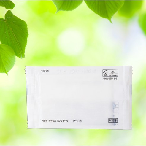 촉촉함과 안심을 담은 베스크린 천연펄프 물티슈