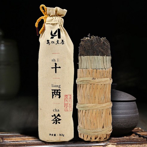 (해외직구b014)안화흑차 진년 노차장차 10량차 십량차 수장용 선물포장 363g, 1개, 1개입