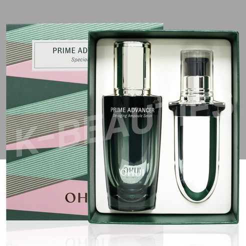 오휘 프라임 어드밴서 디에이징 앰플세럼 50ml+50ml세트, 2개, 50ml