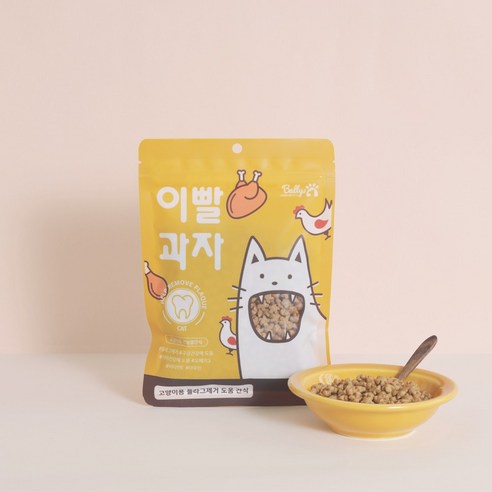 밸리스 고양이 이빨과자 치킨맛 100g 치석제거 도움, 2개