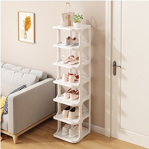 좁은 현관에 최적화된 슬림 디자인의 실용적인 신발정리대