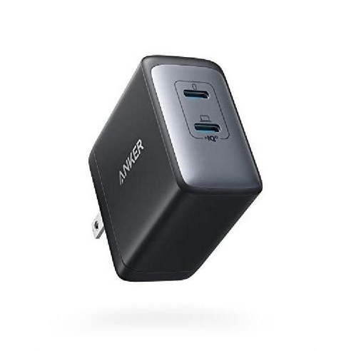 Anker 앤커 USB C 726 (Nano II 65W) PPS 고속 충전기 어댑터 접이식 컴팩트 for MacBook Pro/Air iPad Pro Galaxy S20/S10, 검은색, 1개