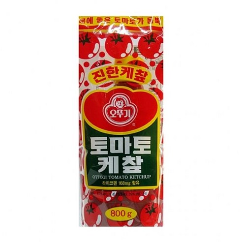 푸드) 오뚜기 토마토케찹(튜브) 800g, 1개