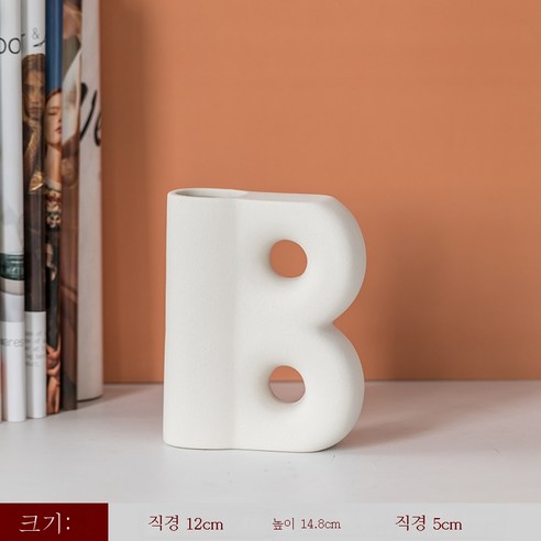 DFMEI 북유럽 Ins풍 심플한 도자기 개성 꽃병 말린 꽃꽂이 장식품 거실 민박 예술 가구 장식품", Cyn-Cai 아트 [B] 화이트, {"패션의류/잡화 사이즈":"DFMEI"}