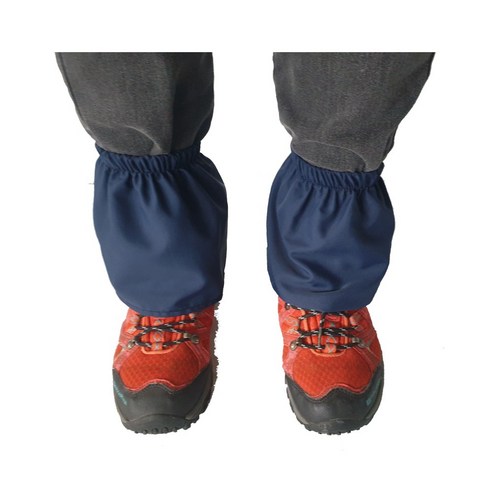 3켤레(6p) 작업용 방수 다리 발목 토시 등산 스패츠 각반 navy, 청색계열, 6개