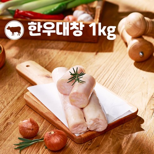 한우대창구이 1kg 소대창 통대창 곱창 소스 포함 깨끗 손질 세척완료 캠핑음식, 1000g, 2개