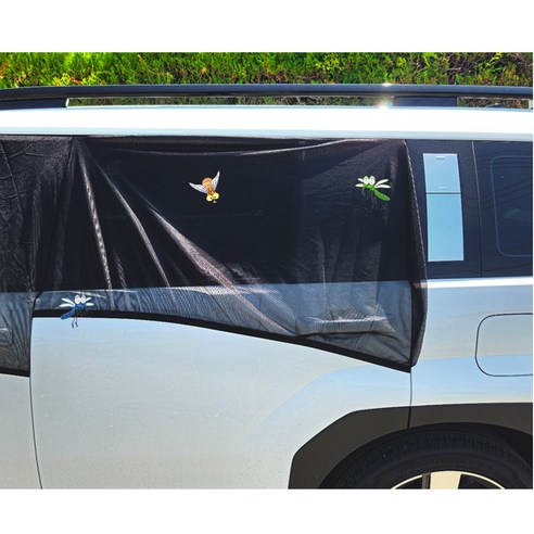 차량 생활의 편안함과 안전을 위한 필수품: 싼타페 MX5 차박 모기장