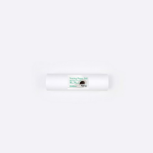 PaperPhant 투명도가 높은 트레싱지 롤 (Tracing paper Roll), 화이트 30cm(폭) 30M(길이)