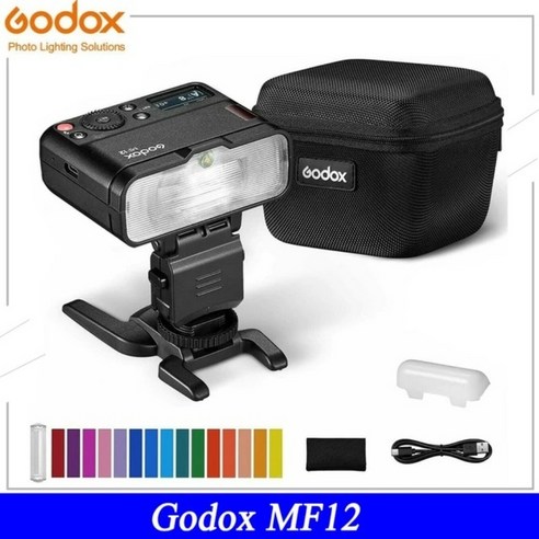 Godox MF12 MF12-K2 플래시 TTL 매크로 스피드라이트 2.4 GHz 무선 제어 소니 캐논 호환 니콘 호환후지 올림푸스 펜탁스용, MF12 Flash_for Nikon mf12고독스k2 Best Top5