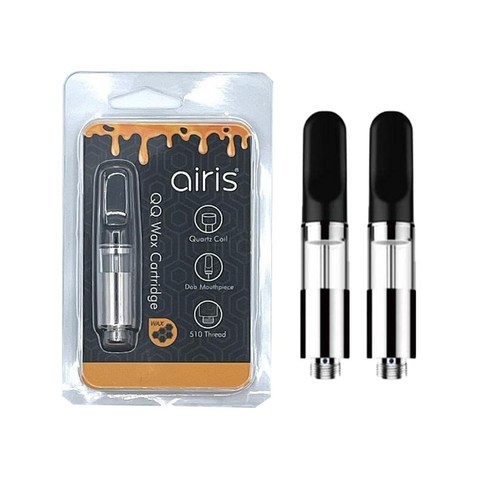 Airis QQ Wax Cartridge vape pod (2 - 왁스 용 카트리지 교체 분무기 블랙 베이프 - 분무기 | 쿠팡