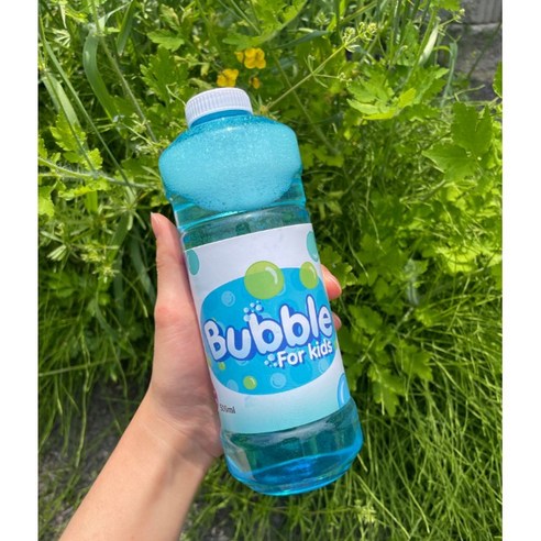 레츠토이 비눗방울 리필 용액 500ml, 3개