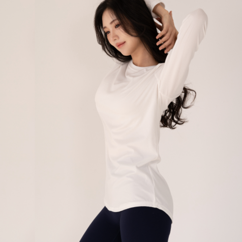 루나인 베이직 스트레치 롱 힙커버 요가 긴팔티 리뷰 룰루레몬상의