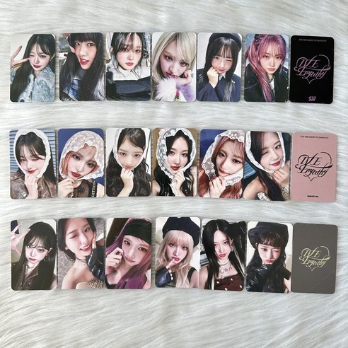 IVE 아이브 포카 미니3집 엠파시 empathy 행운카드 Digipack Ver pb 특전카드 am1.0 sw1.0 wm1.0 아이돌 컴백 앨범 굿즈 포토카드, 18장-4